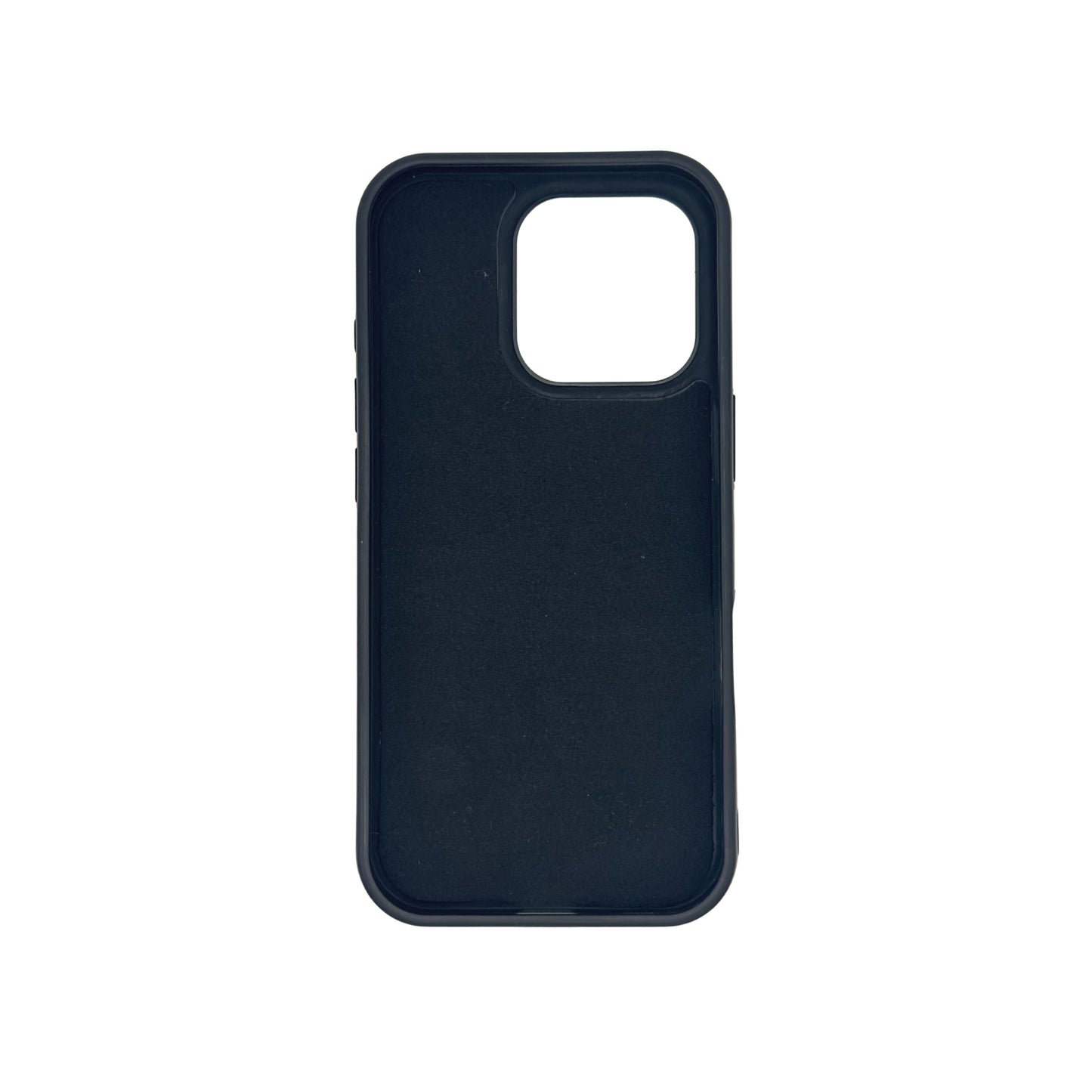 Soft-lined interior of VIYAN leather iPhone 16 Pro case