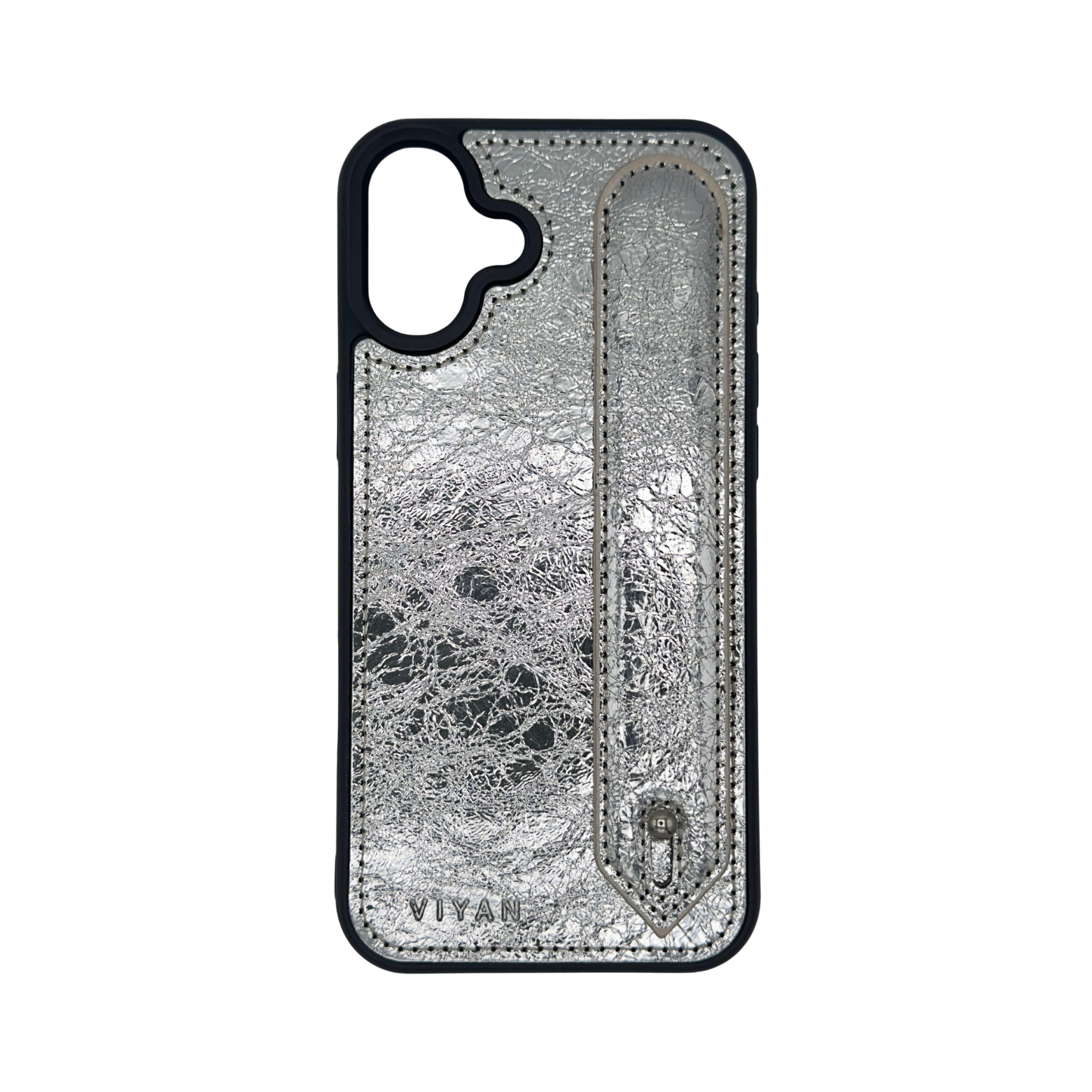 Personalized Leather Phone Case for iPhone 16 Plus – VIYAN