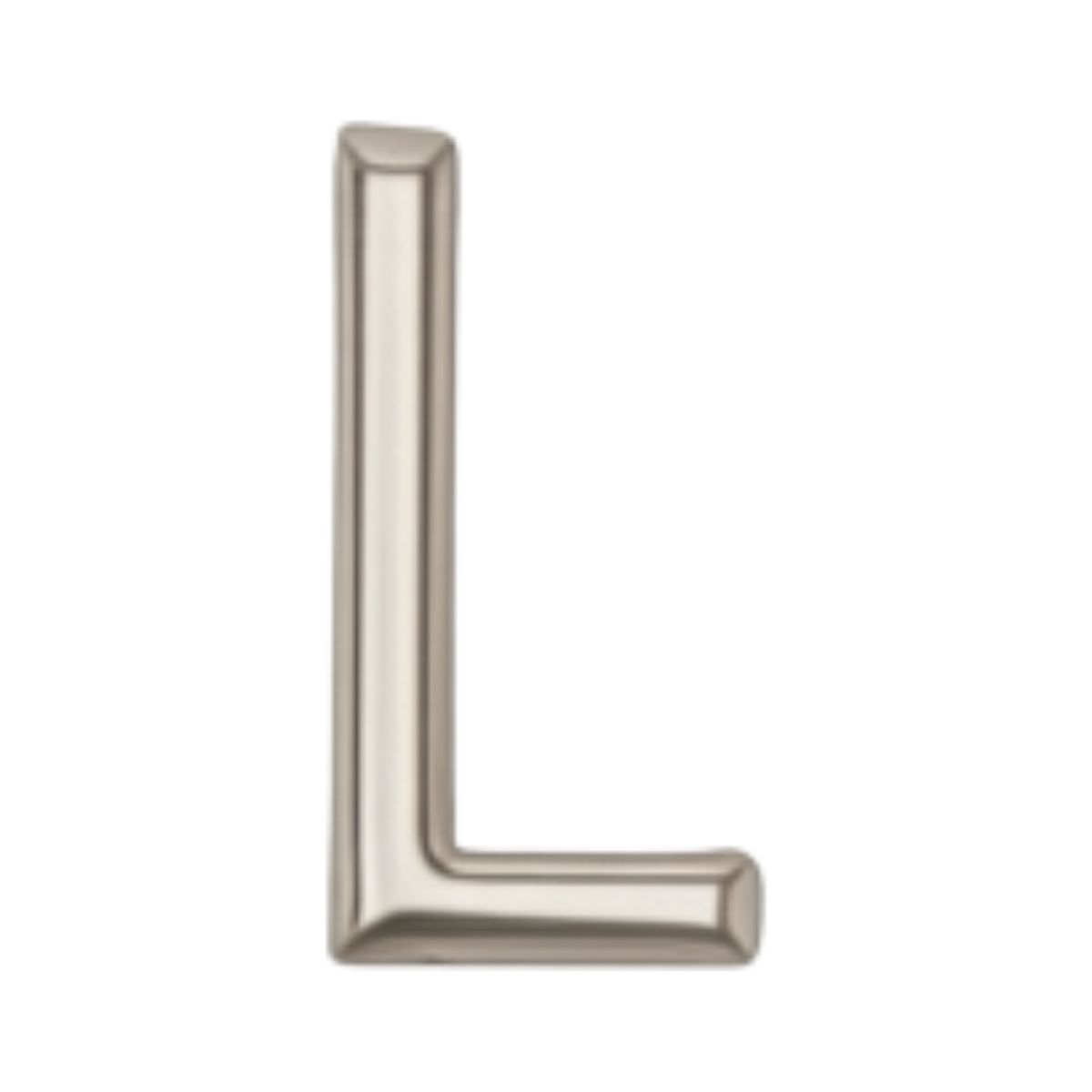 Silver letter L charm by VIYAN