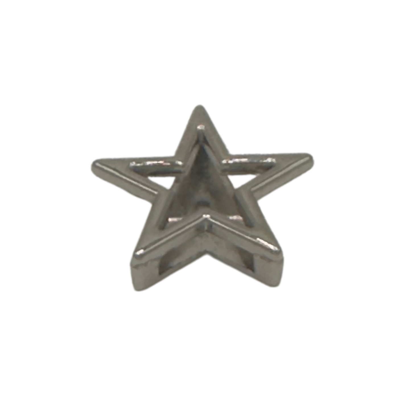Silver-tone star charm by VIYAN #silver